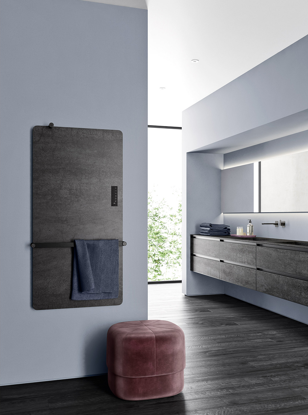 Termoarredo Arblu Frosk - Pavone Casa - Arredo bagno e design Made in Italy